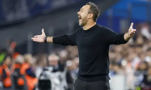 OM: De Zerbi führte ein einstündiges FaceTime-Gespräch mit einem Spieler von Brighton