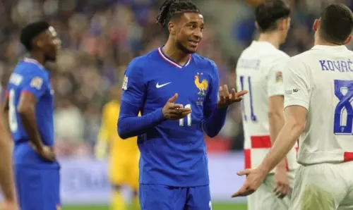 Frankreich - Kroatien: Michael Olise ist der große Held der französischen Nationalmannschaft!