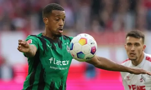 Alassane Pléa feiert mit Gladbach sein 200. Spiel in der Bundesliga