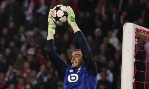 LOSC: Lucas Chevalier wurde durch das Tifo der Lille-Anhänger gestört