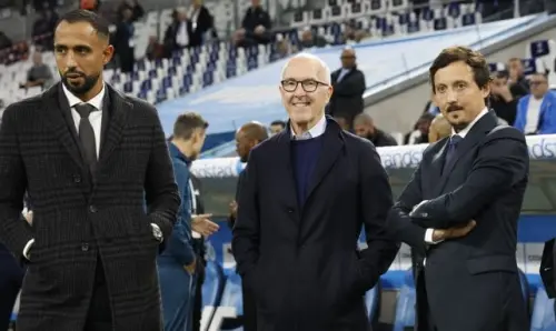 OM: McCourt im Vélodrome beim Spiel gegen Toulouse präsent