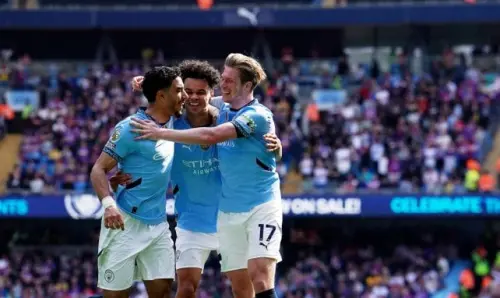 Premier League: Manchester City dreht das Spiel gegen Crystal Palace zu Hause